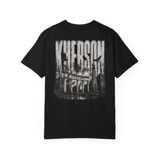 Kherson City T-Shirt — Vintage Monument Graphic Tee