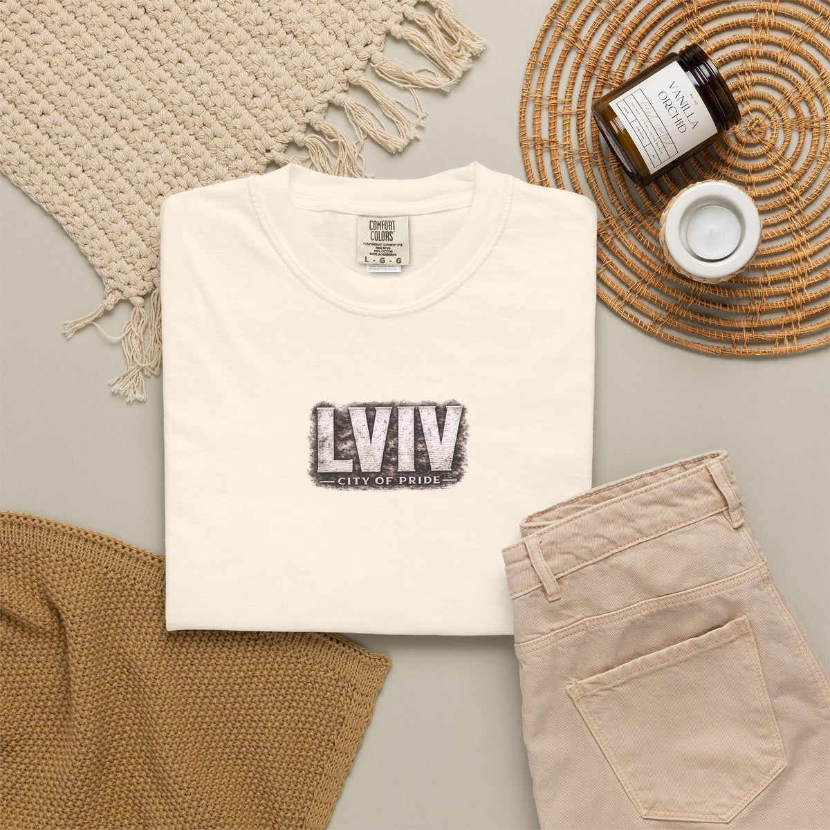 Lviv Vintage Cityscape T‑Shirt