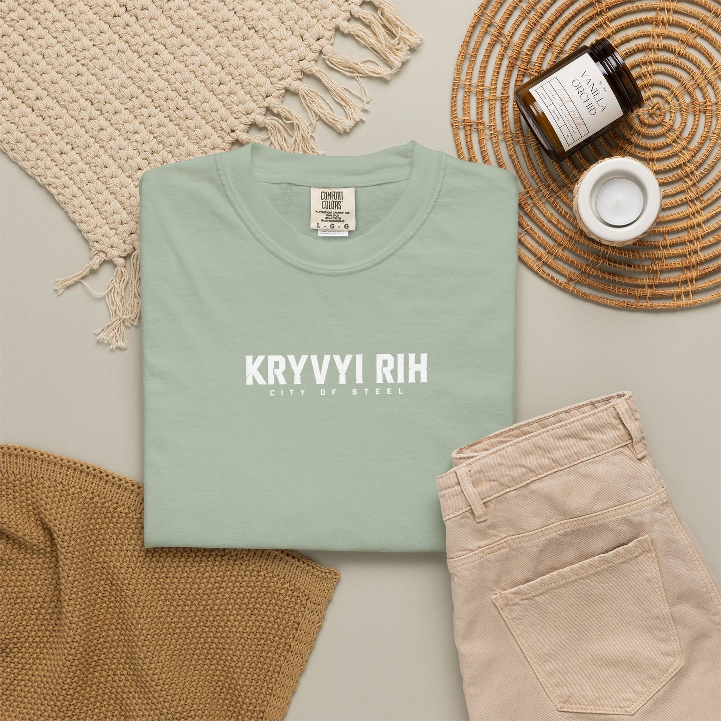Kryvyi Rih Cityscape T-Shirt — Ukrainian Landmark Graphic Tee