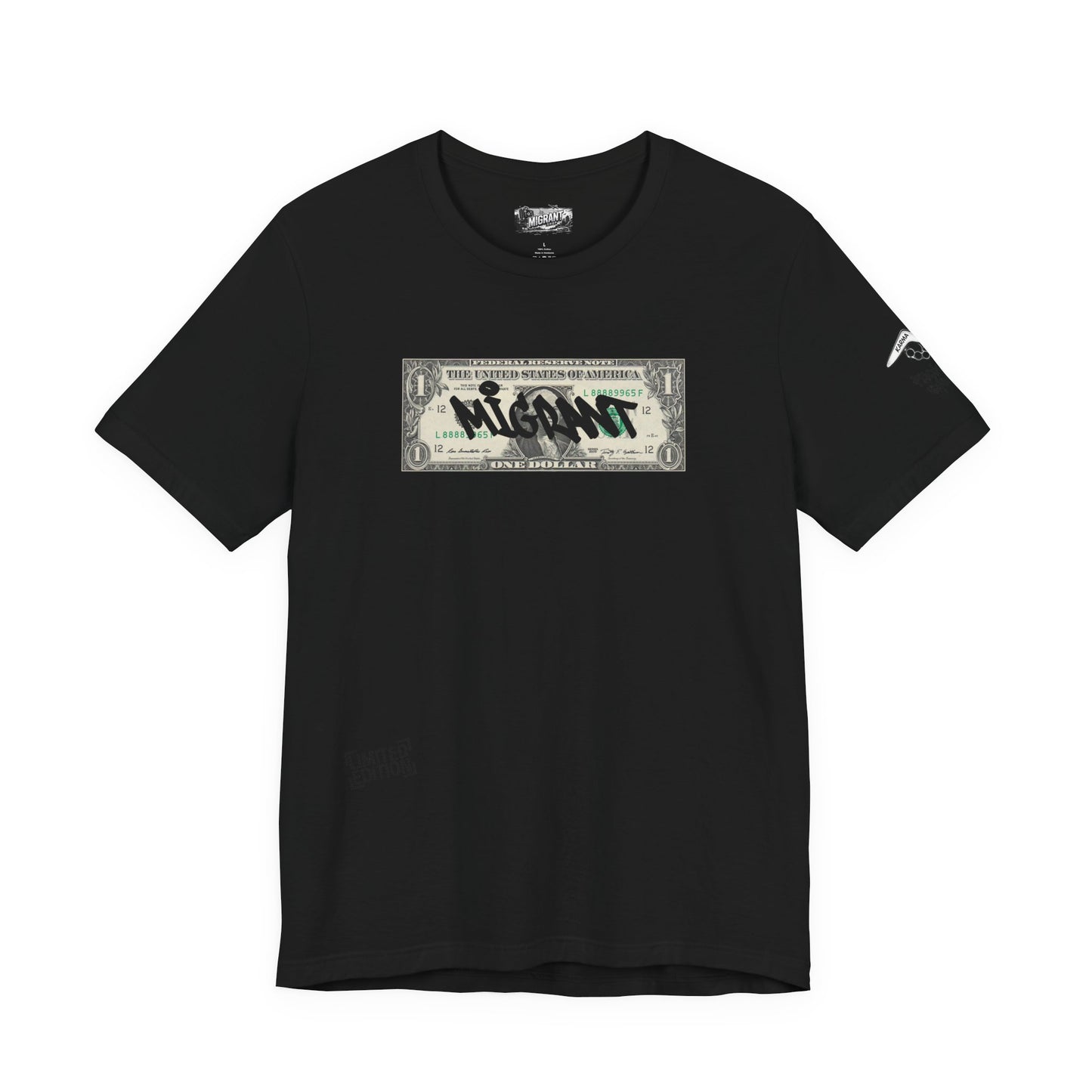 Money Graffiti Tee — 'I'm Not What I Was' Graphic Shirt