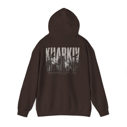 Kharkiv Hoodie — Resilient City Graphic Pullover (Back Print)