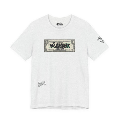 Money Graffiti Tee — 'I'm Not What I Was' Graphic Shirt