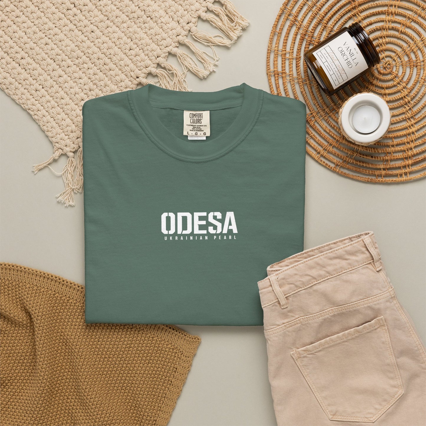 Odessa Cityscape T-Shirt — Vintage Monument Graphic Tee