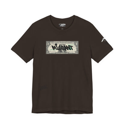 Money Graffiti Tee — 'I'm Not What I Was' Graphic Shirt