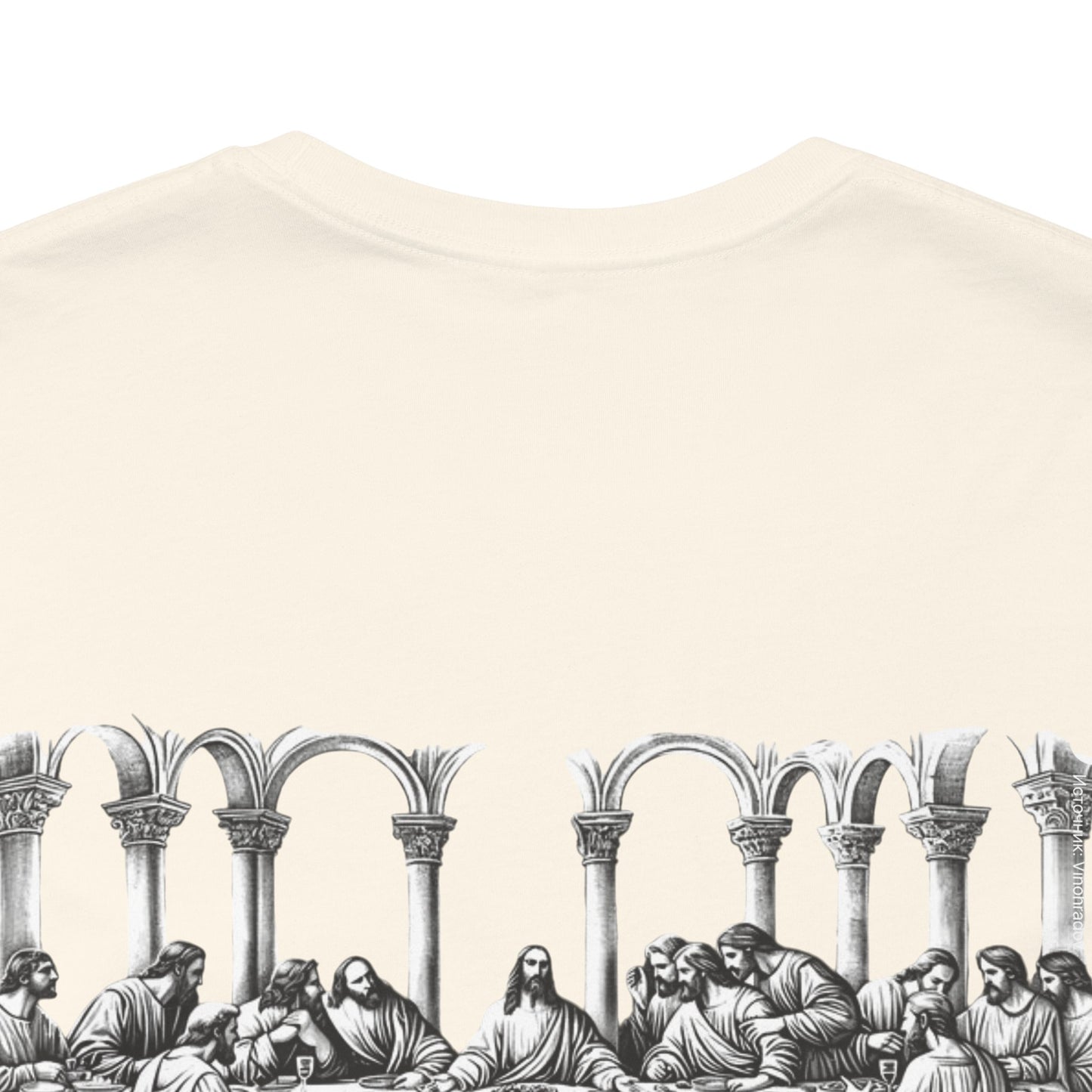 Statue of Liberty Angel Tee — 'MIGRANTS' Dollar Graphic Short Sleeve