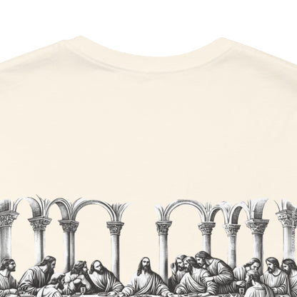 Statue of Liberty Angel Tee — 'MIGRANTS' Dollar Graphic Short Sleeve
