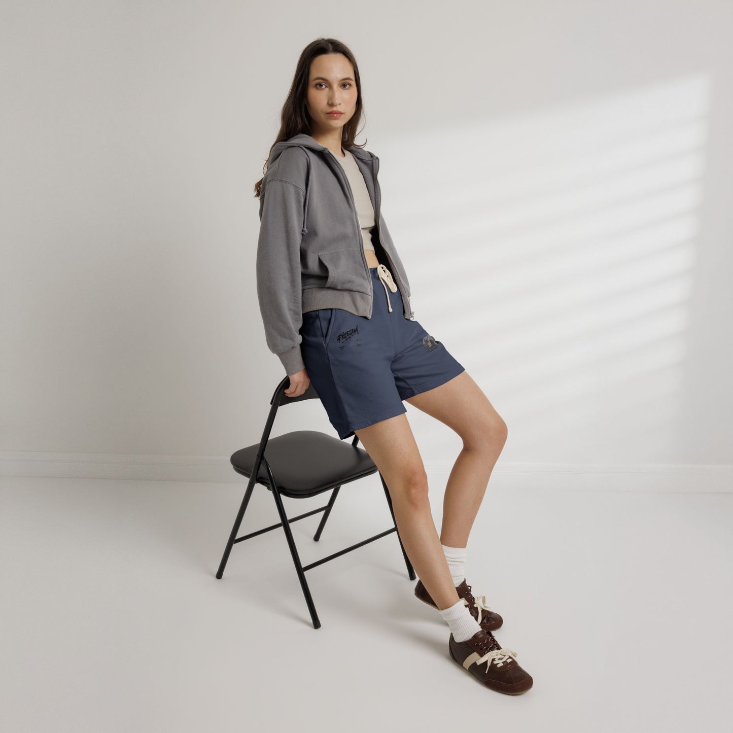 Garment-Dyed Fleece Sweat Shorts — Vintage Athletic Casual