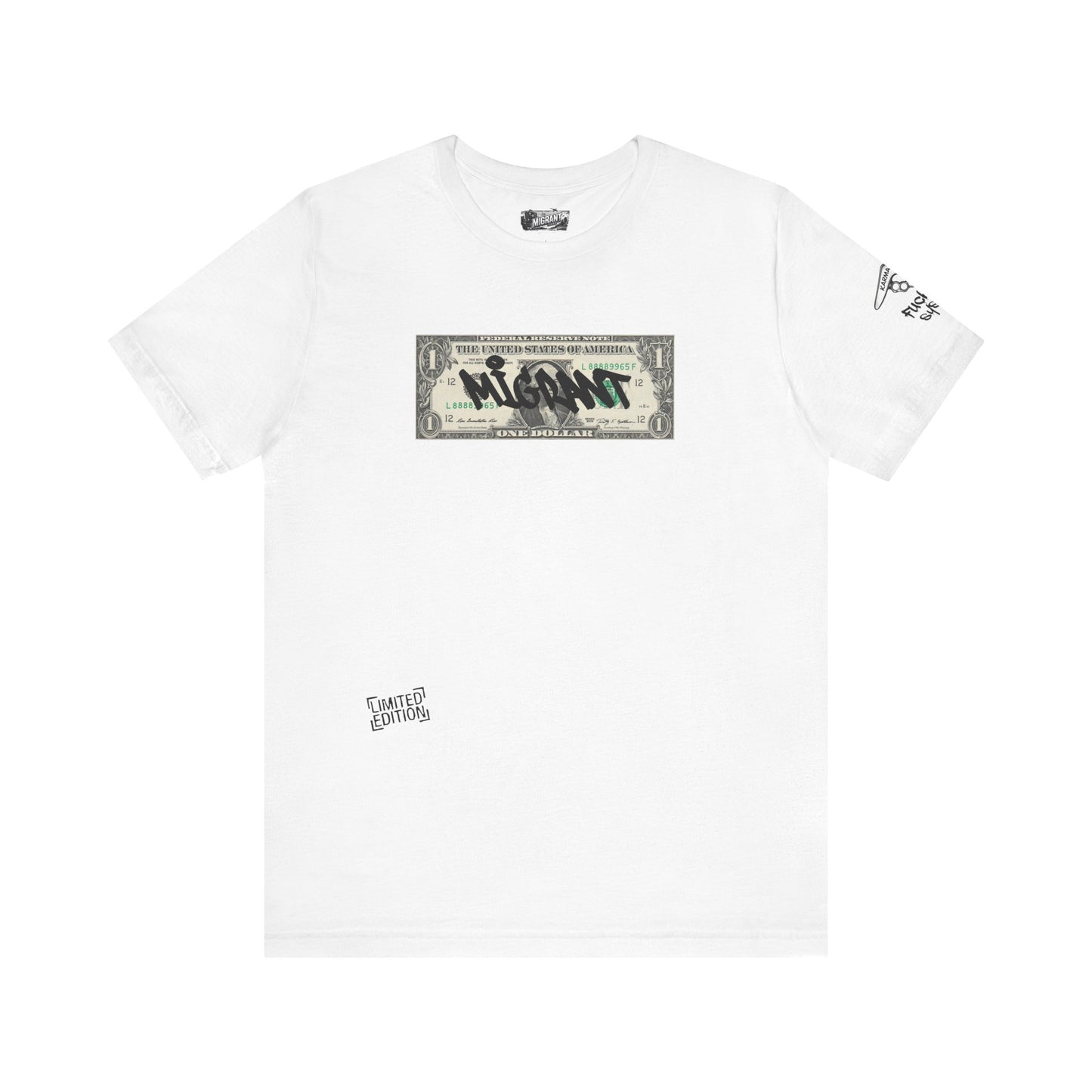 Money Graffiti Tee — 'I'm Not What I Was' Graphic Shirt