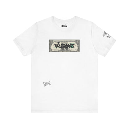 Money Graffiti Tee — 'I'm Not What I Was' Graphic Shirt