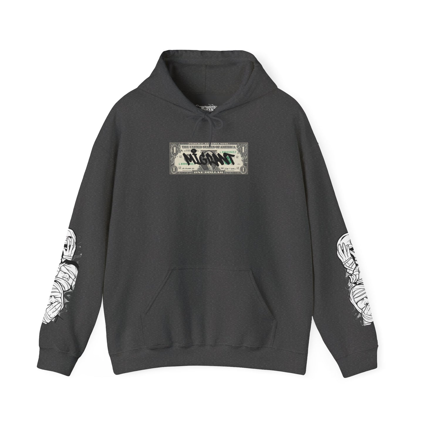 Hoodie — "I'm Not What I Was" Graphic Streetwear Pullover