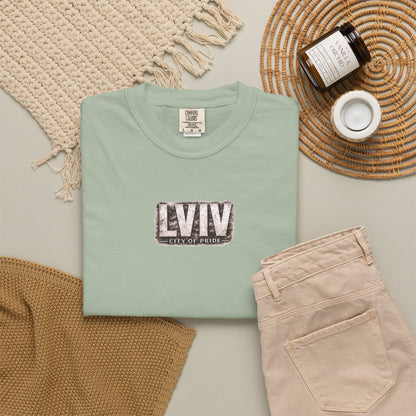 Lviv Vintage Cityscape T‑Shirt