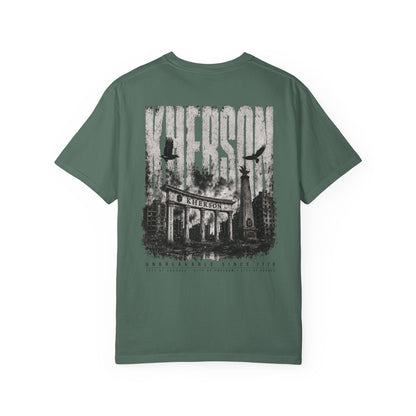 Kherson City T-Shirt — Vintage Monument Graphic Tee