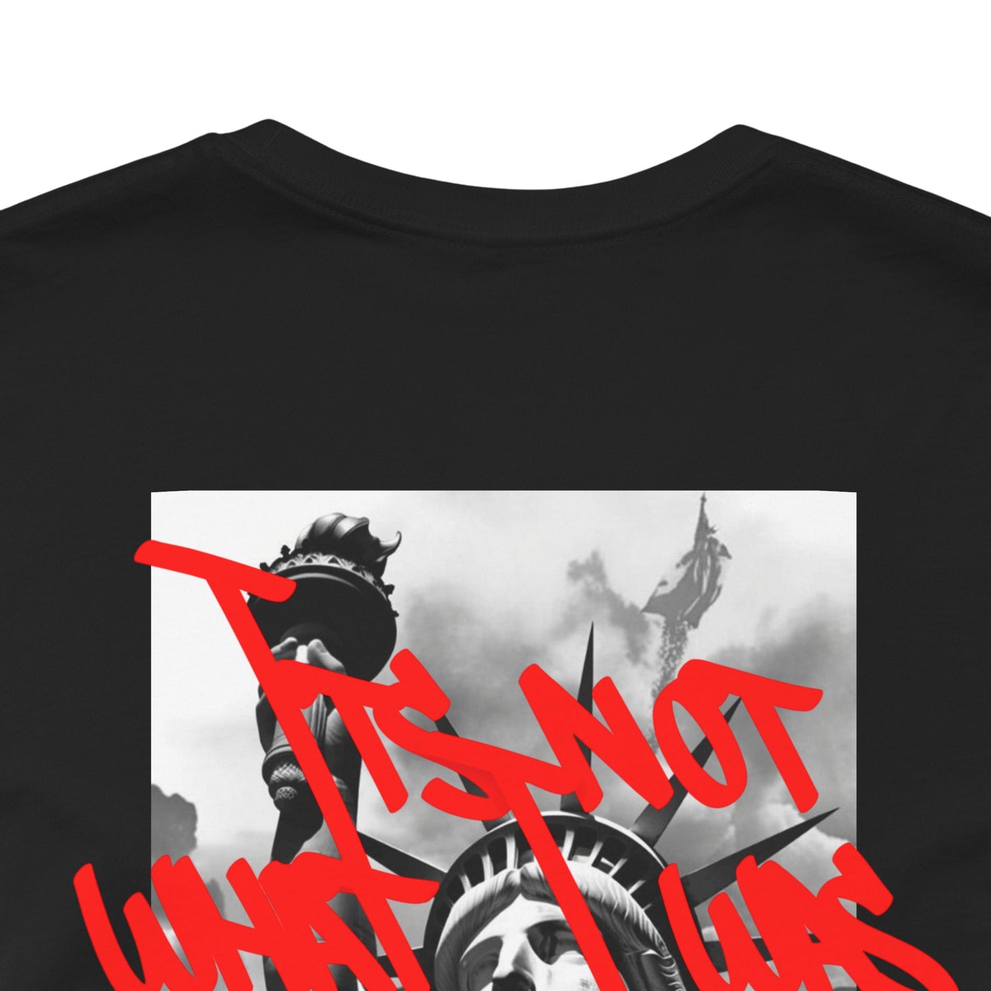 Money Graffiti Tee — 'I'm Not What I Was' Graphic Shirt