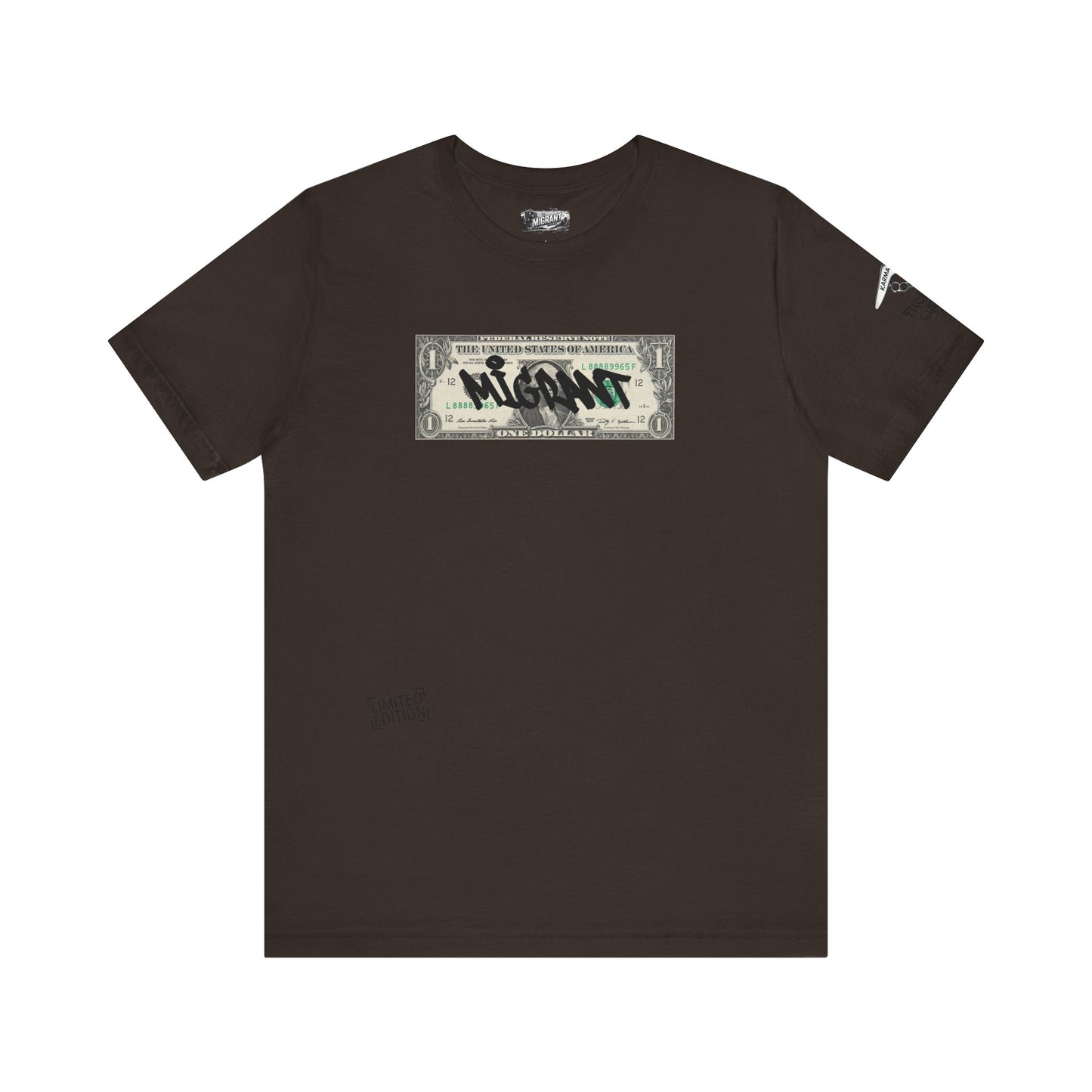 Money Graffiti Tee — 'I'm Not What I Was' Graphic Shirt
