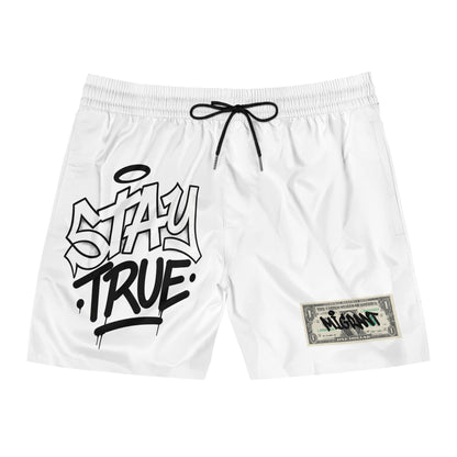 Stay True Swim Shorts — Men's Mid-Length Graphic Boardshorts I