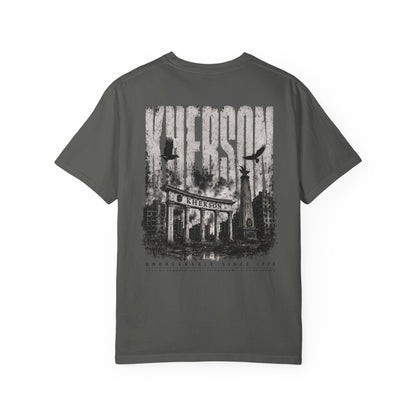 Kherson City T-Shirt — Vintage Monument Graphic Tee