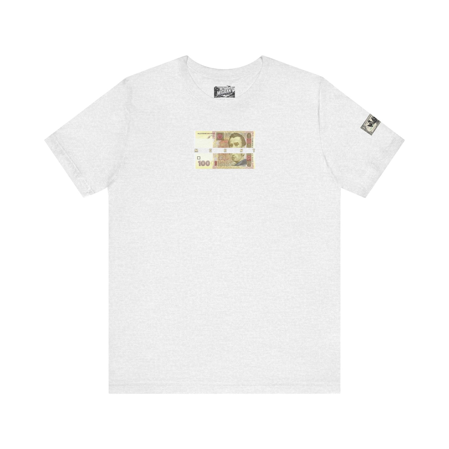 Money Print Tee — Ukraine Cities Graphic Back | Support & Travel Souvenir T-Shirt