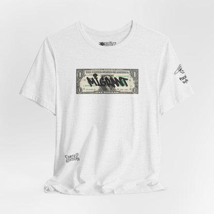 Money Graffiti Tee — 'I'm Not What I Was' Graphic Shirt