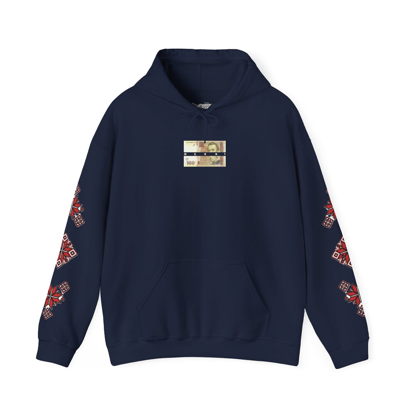 Native-Inspired Floral Headdress Vishivanka Hoodie —