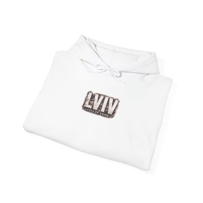 Lviv Vintage Cityscape Hoodie