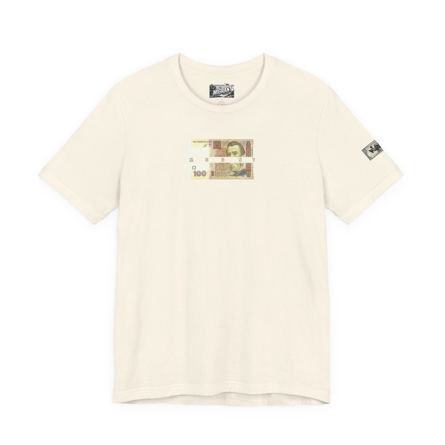 Money Print Tee — Ukraine Cities Graphic Back | Support & Travel Souvenir T-Shirt