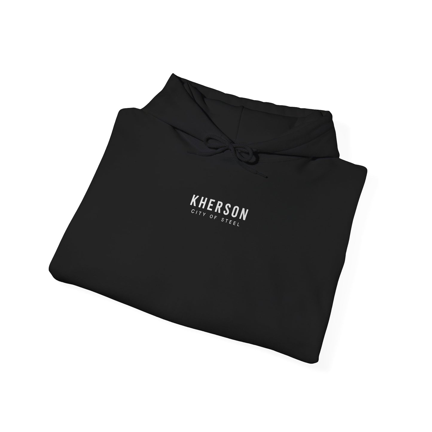 Kherson Cityscape Hoodie — Distressed Ukrainian Landmark Sweatshirt