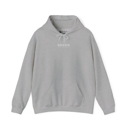 Kherson Cityscape Hoodie — Distressed Ukrainian Landmark Sweatshirt