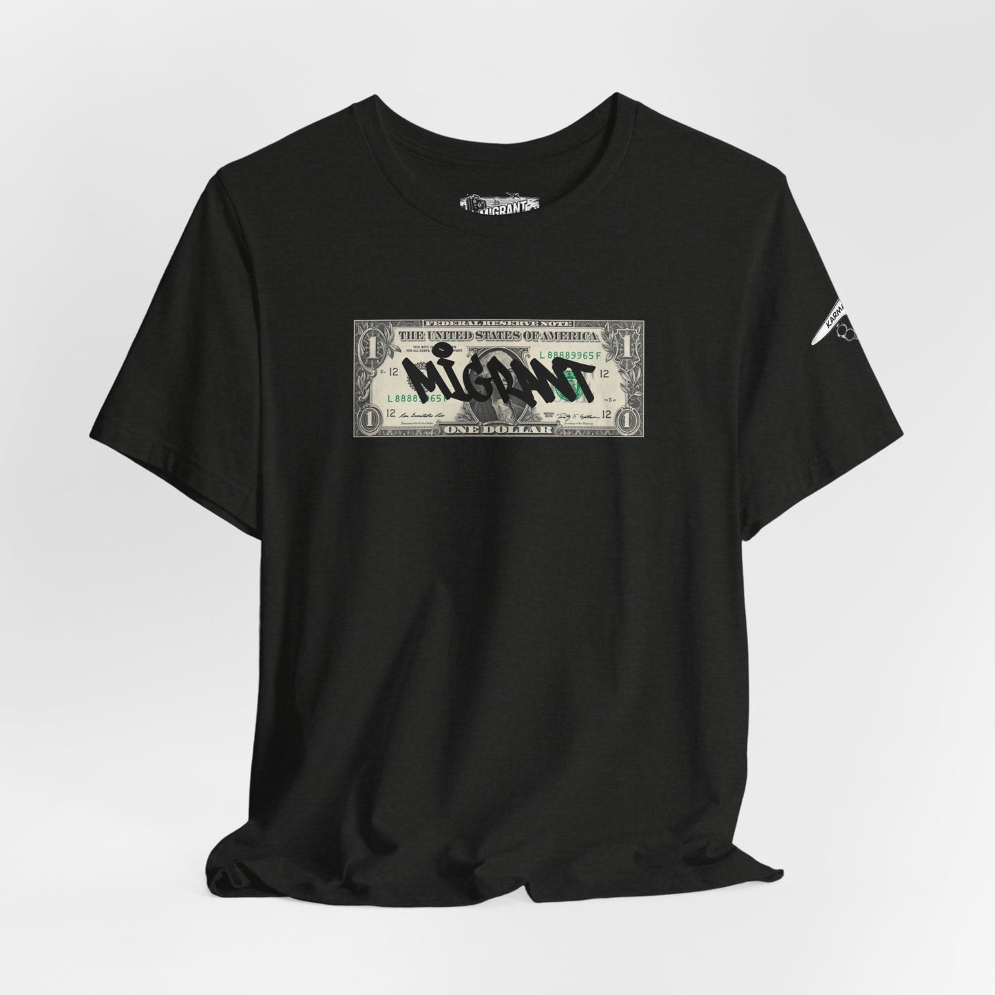 Money Graffiti Tee — 'I'm Not What I Was' Graphic Shirt