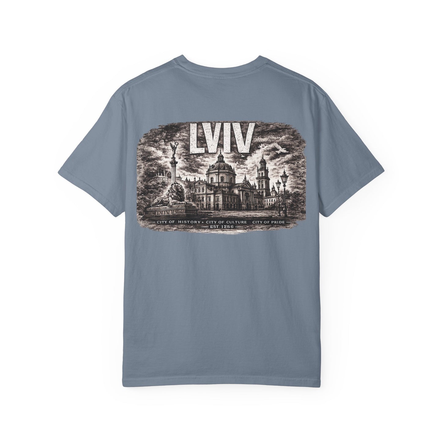 Lviv Vintage Cityscape T‑Shirt