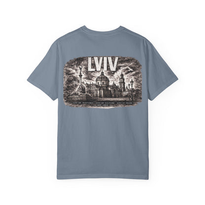 Lviv Vintage Cityscape T‑Shirt