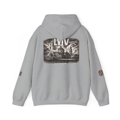 Lviv Vintage Cityscape Hoodie
