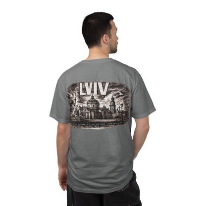 Lviv Vintage Cityscape T‑Shirt