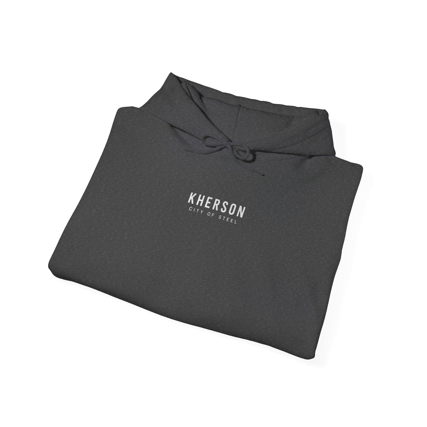 Kherson Cityscape Hoodie — Distressed Ukrainian Landmark Sweatshirt