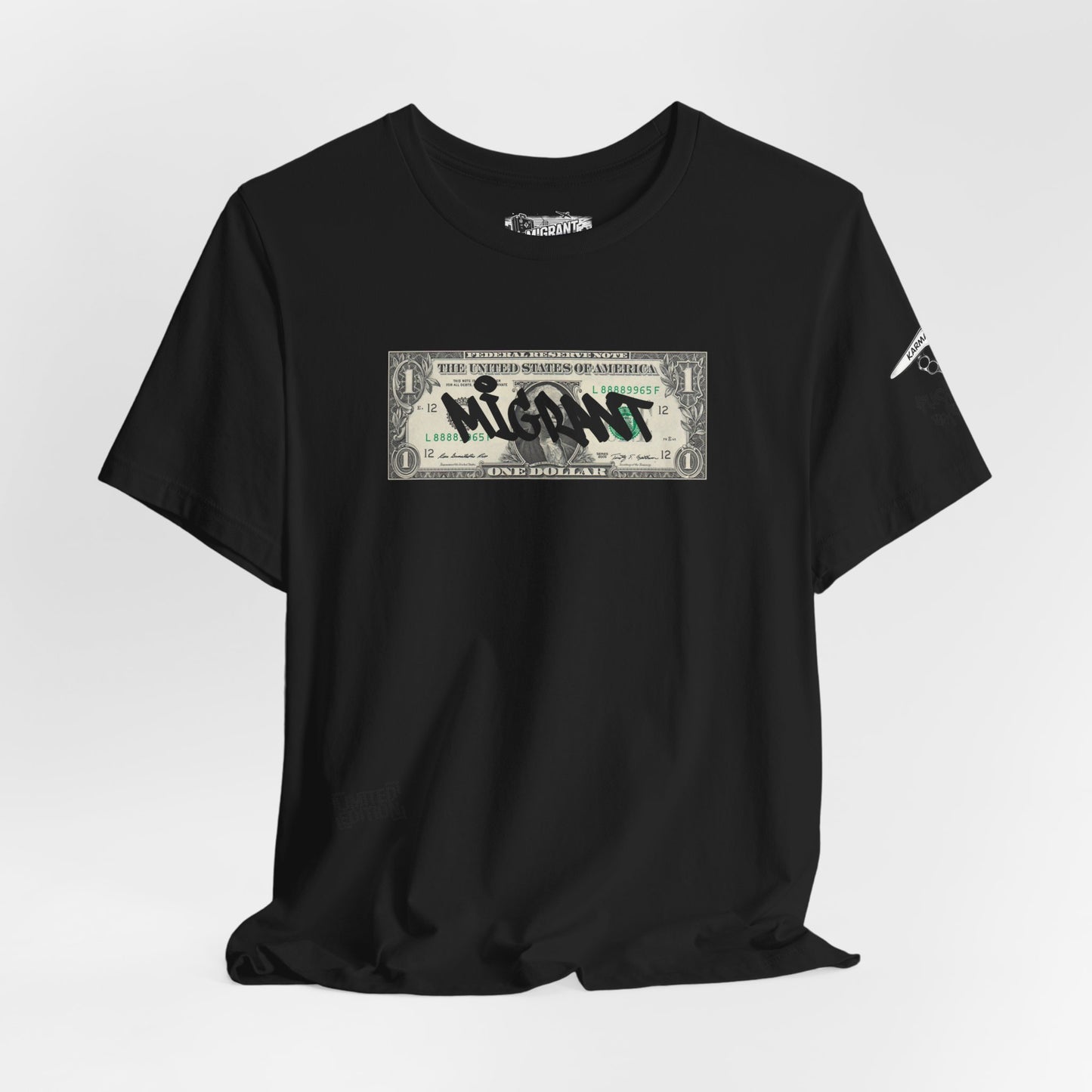 Money Graffiti Tee — 'I'm Not What I Was' Graphic Shirt