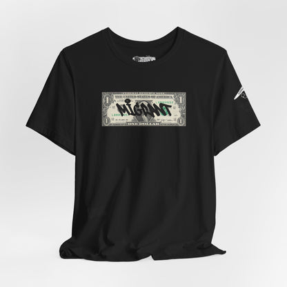 Money Graffiti Tee — 'I'm Not What I Was' Graphic Shirt