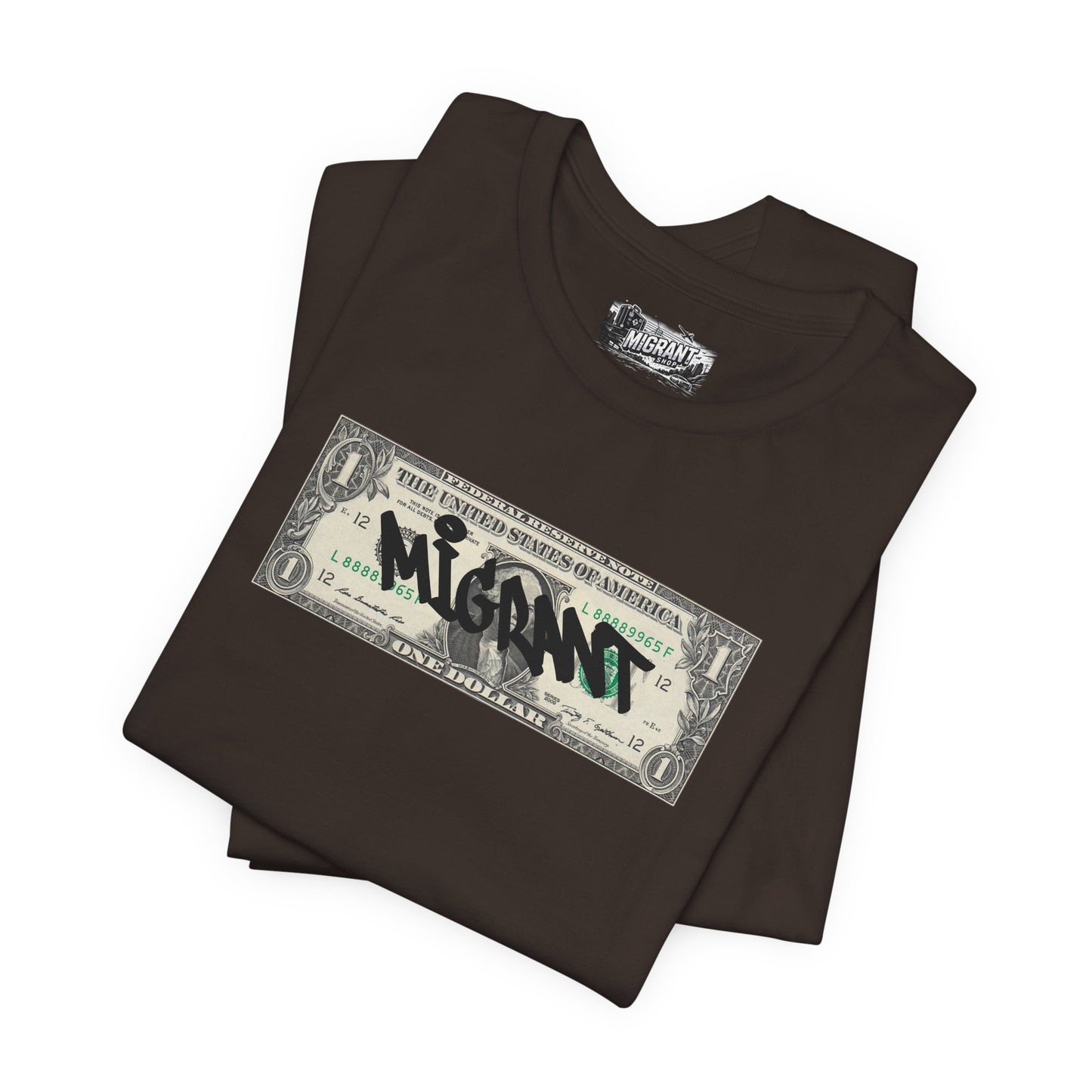 Money Graffiti Tee — 'I'm Not What I Was' Graphic Shirt