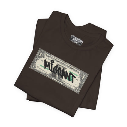 Money Graffiti Tee — 'I'm Not What I Was' Graphic Shirt