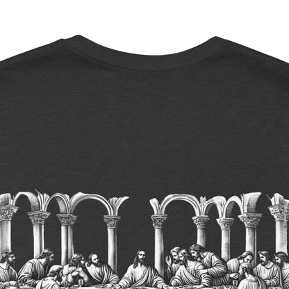 Statue of Liberty Angel Tee — 'MIGRANTS' Dollar Graphic Short Sleeve