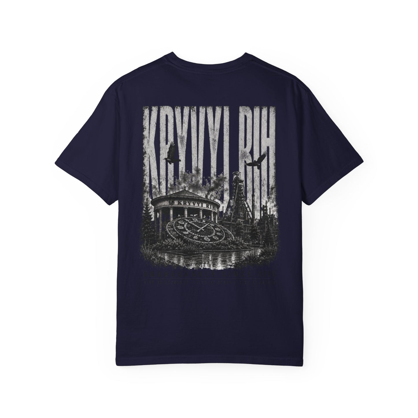 Kryvyi Rih Cityscape T-Shirt — Ukrainian Landmark Graphic Tee