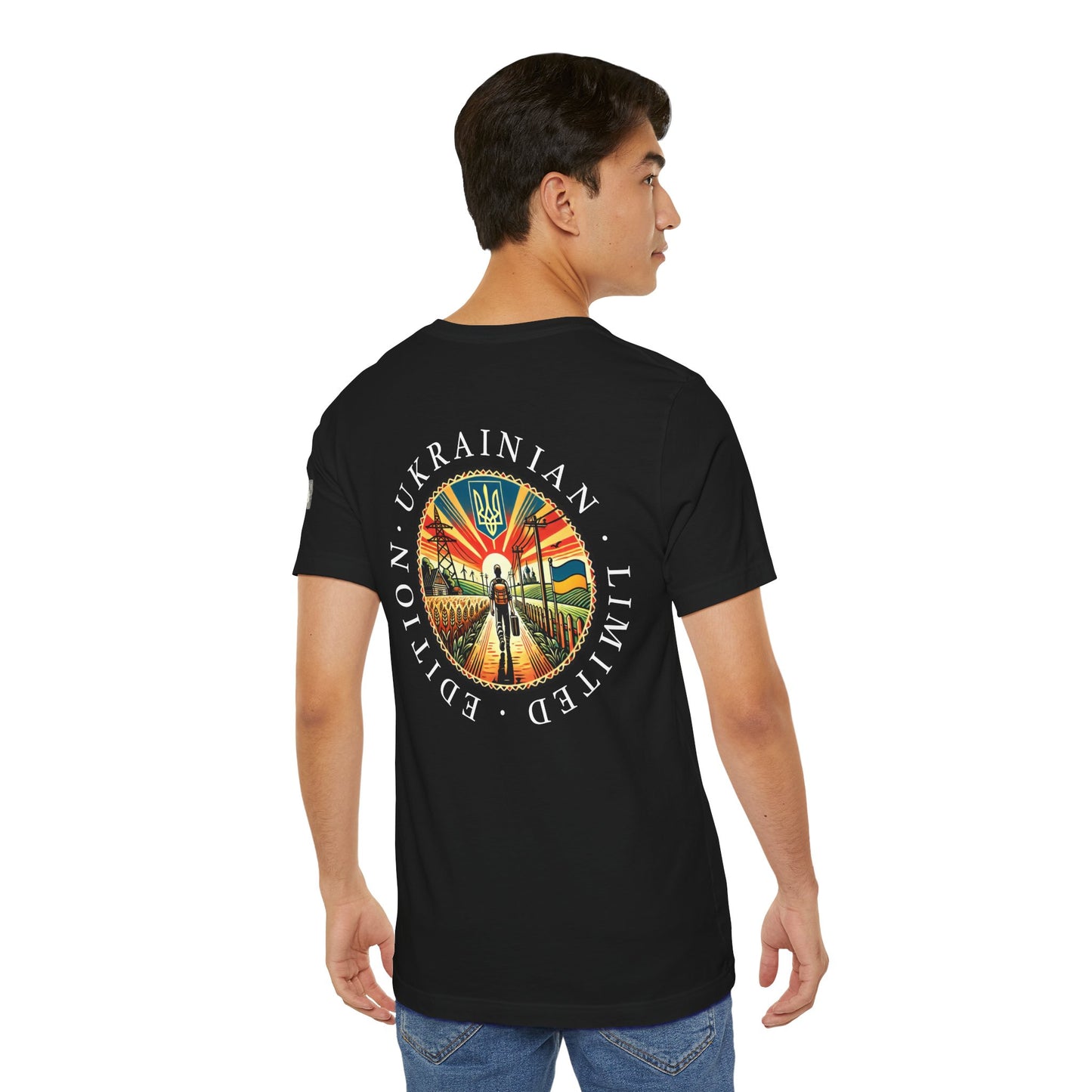 Ukrainian Limited Edition Tee — Patriotic 100 Hryvnia Design