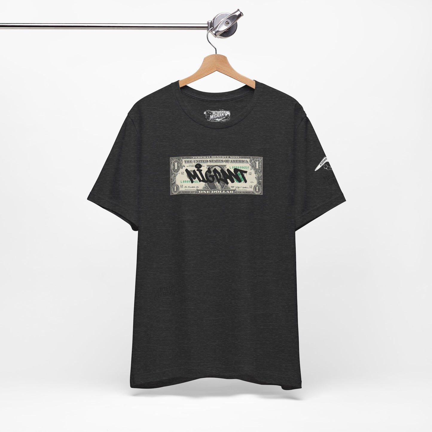 Money Graffiti Tee — 'I'm Not What I Was' Graphic Shirt
