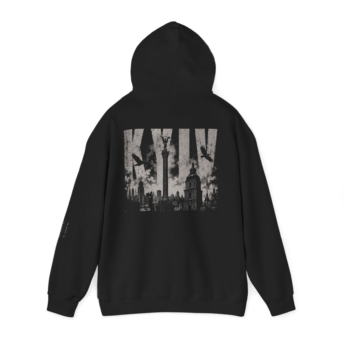 Kiev City of Freedom Hoodie — Kyiv Skyline Graphic Sweatshirt