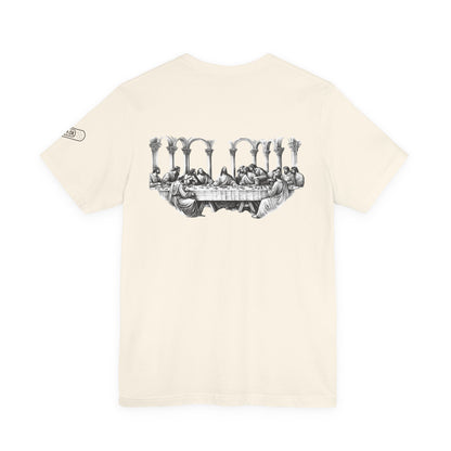 Statue of Liberty Angel Tee — 'MIGRANTS' Dollar Graphic Short Sleeve