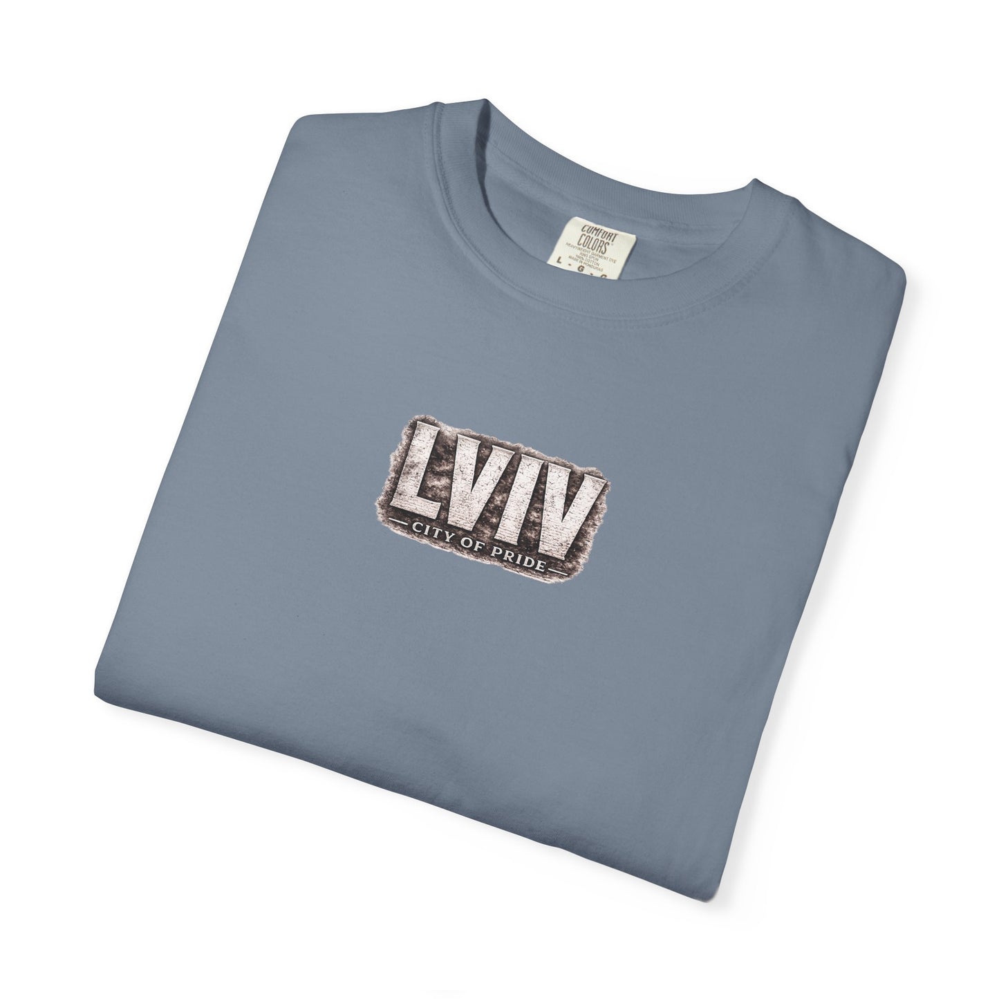 Lviv Vintage Cityscape T-Shirt — Retro Ukrainian Travel Tee