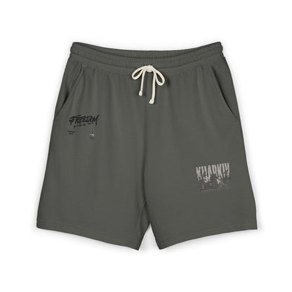 Garment-Dyed Fleece Sweat Shorts — Vintage Athletic Casual