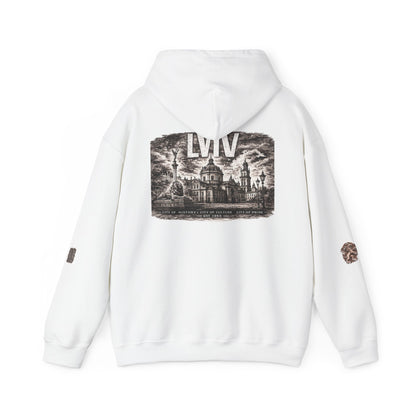Lviv Vintage Cityscape Hoodie