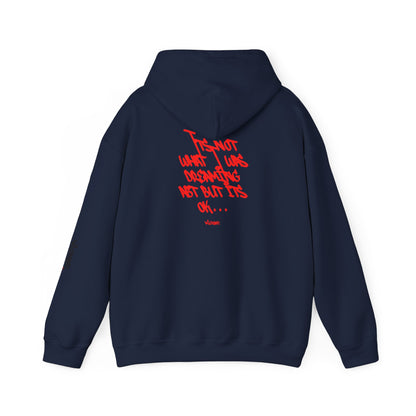 Urban Photo Hoodie — "Leave the Glass and Home" High-Rise City Graphic Hoodie