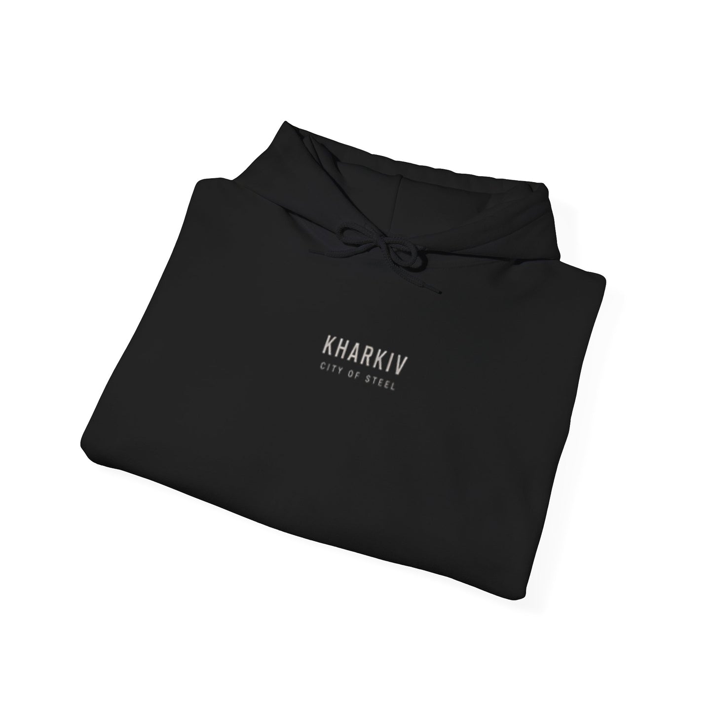 Kharkiv Hoodie — Resilient City Graphic Pullover (Back Print)