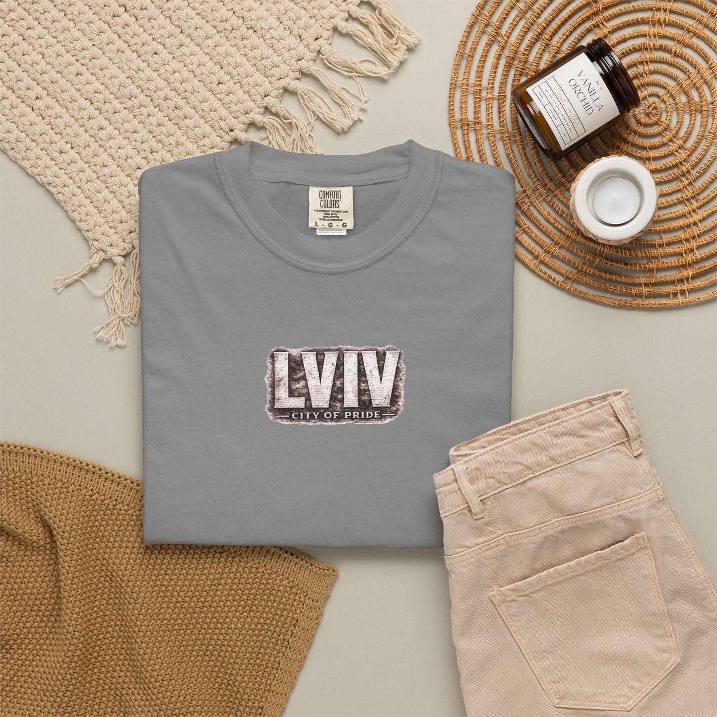 Lviv Vintage Cityscape T‑Shirt