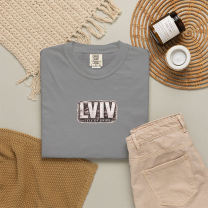 Lviv Vintage Cityscape T‑Shirt